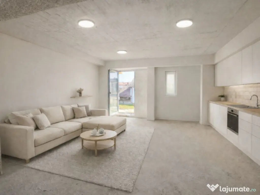 Garsonieră bloc nou, 36 mp utili + balcon, zona Vest