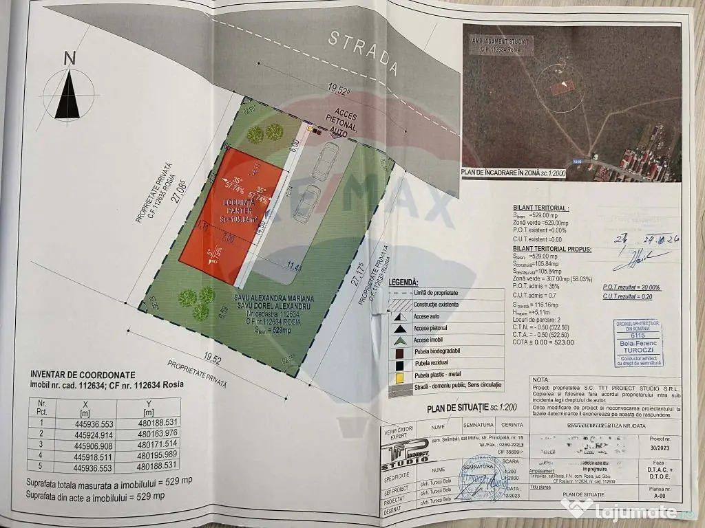 Casa cu 2 camere de vânzare 