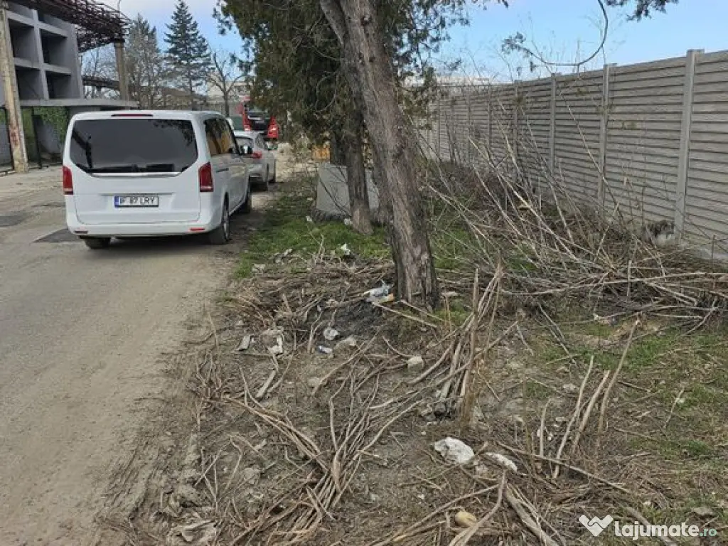 2500 mp teren industrial stradal Popesti Leordeni 