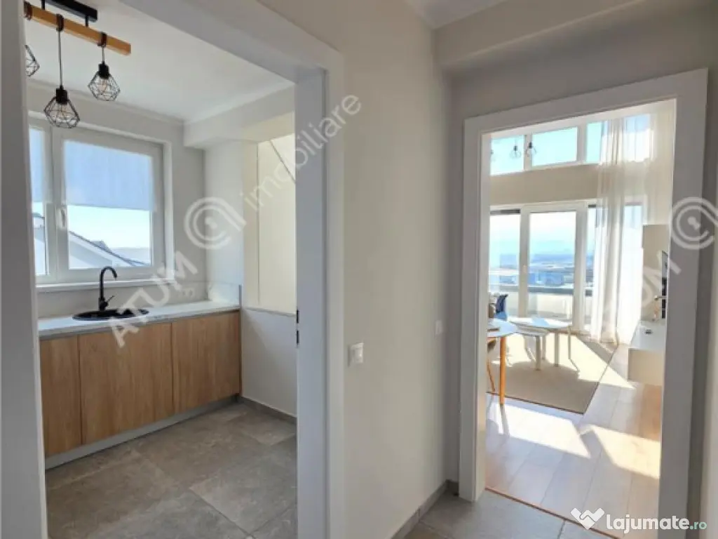 Penthouse cu 3 camere mobilat si utilat complet cartierul Tu 