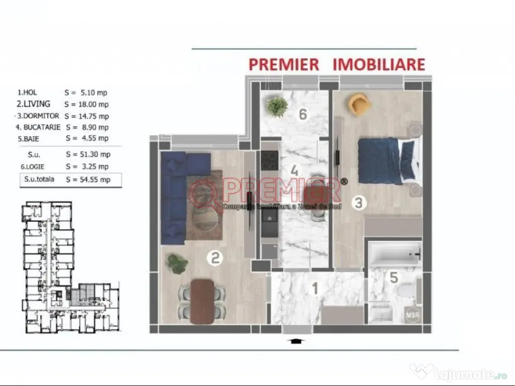 Apartament 2 camere - Parc Tudor Arghezi - Postalionului 