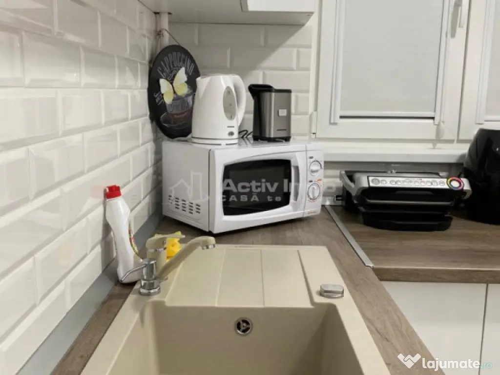 2 camere - 3 min Mall Plaza - centrala- AC- mobilat si utila 