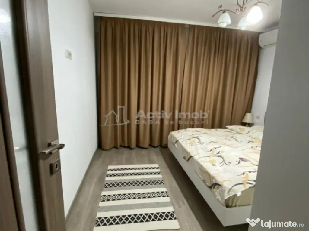 2 camere - 3 min Mall Plaza - centrala- AC- mobilat si utila 