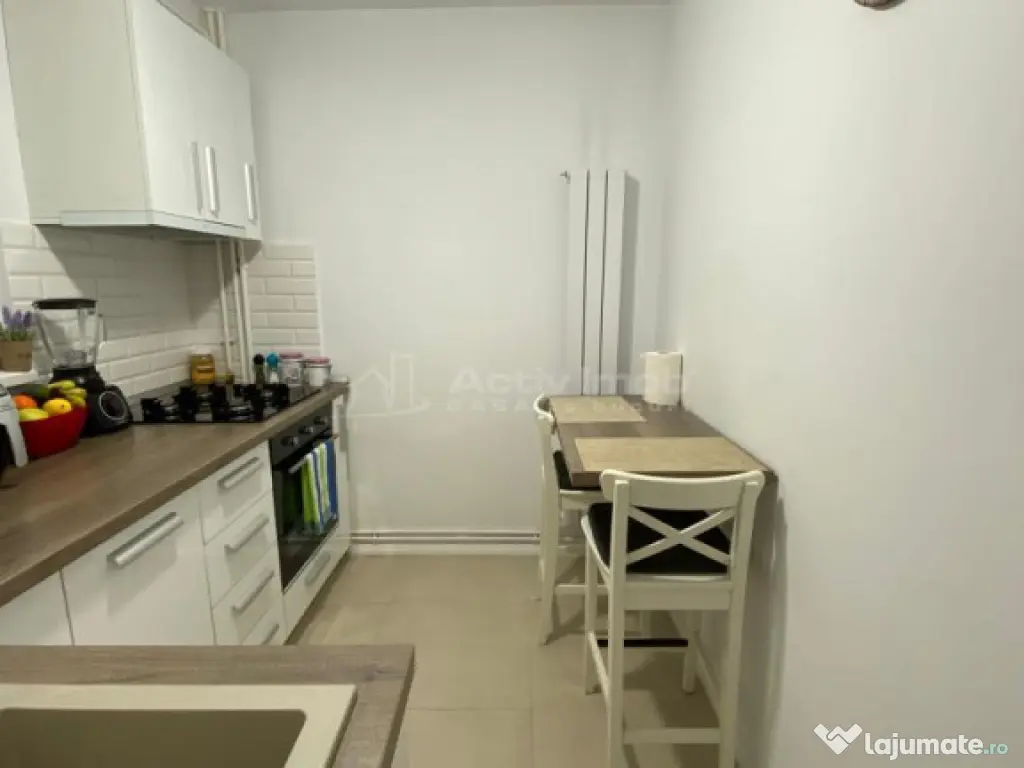 2 camere - 3 min Mall Plaza - centrala- AC- mobilat si utila 