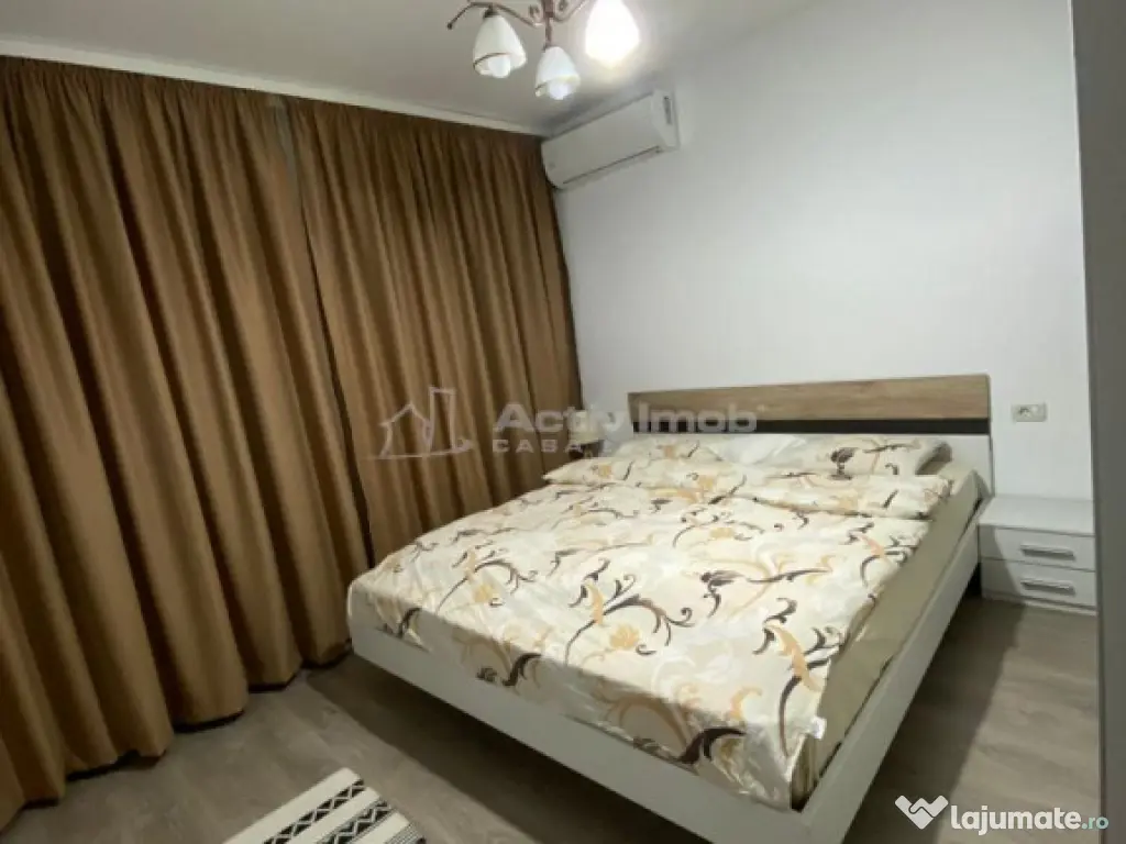 2 camere - 3 min Mall Plaza - centrala- AC- mobilat si utila 