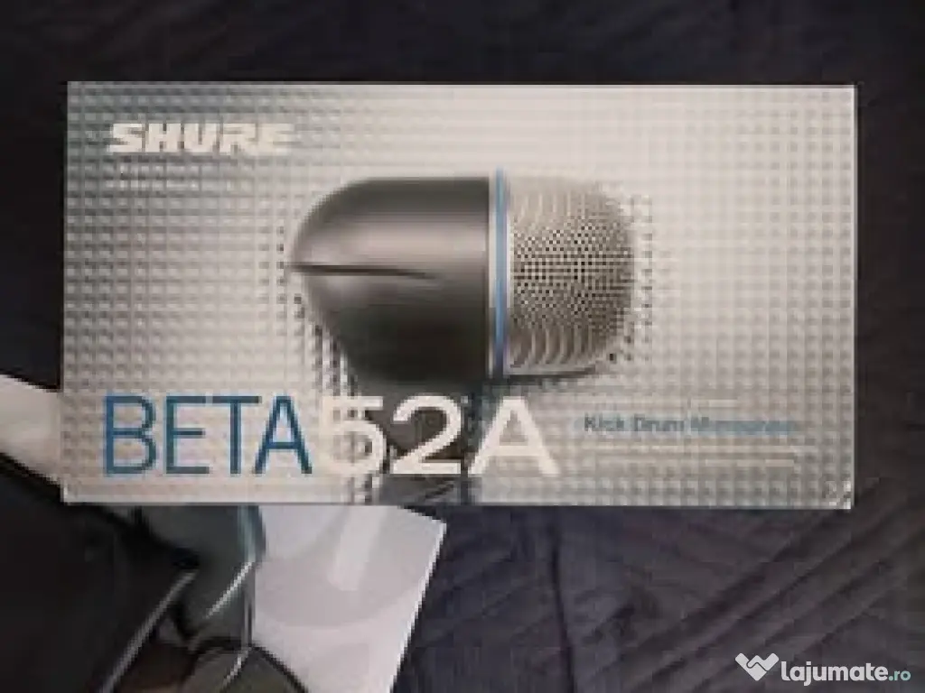 Microfon SHURE Beta 52 A. Original. Ca nou. 