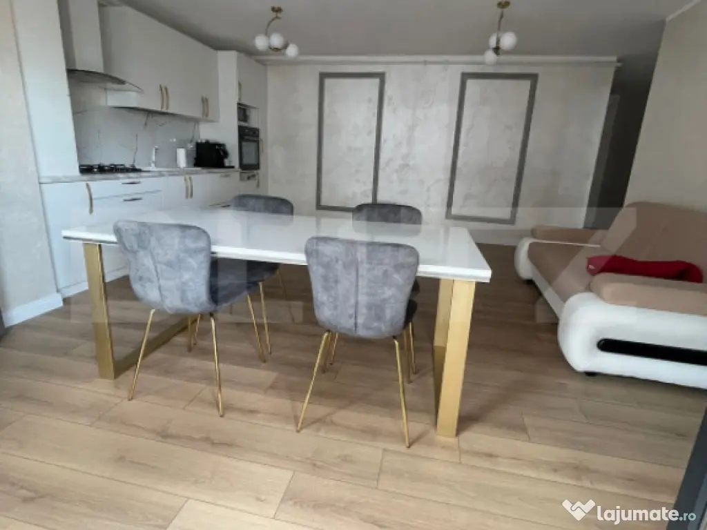 Inchiriez apartament 2 camere, zona vivo cu parcare subteran 