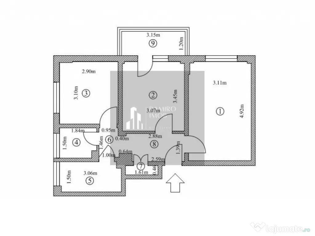 Apartament 3 camere decomandat - Piata Progresul /Soseaua... 