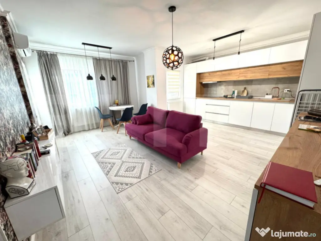 Apartament 2 camere, 50 mp, parcare subterana, balcon, Zona 