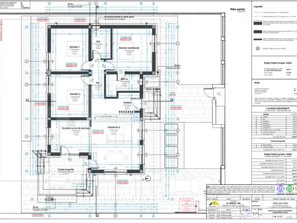 De vanzare casa Santandrei pe un singur nivel aproape de cen 