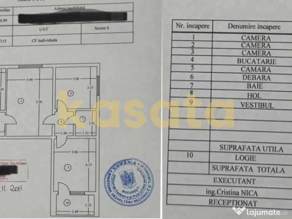 Apartament 3 Camere ???? | Valea Ialomiței ???? | Bloc a... 
