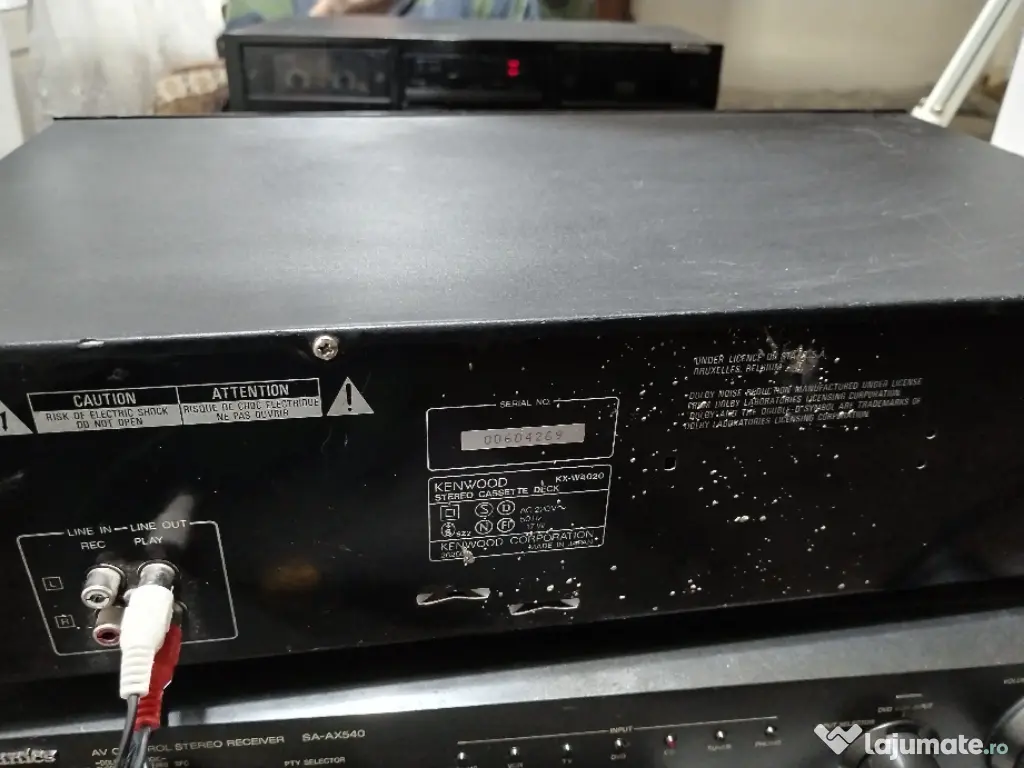dublu deck Kenwood kx w4020 