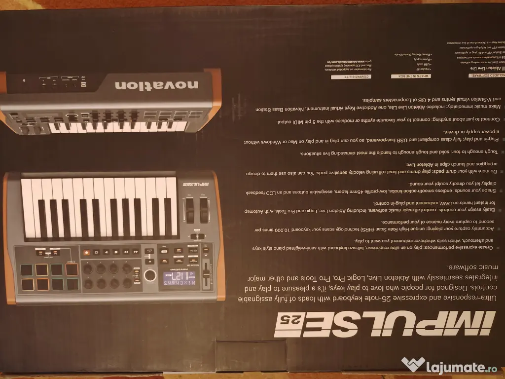 Vând Claviatura MIDI cu 25 de clape 