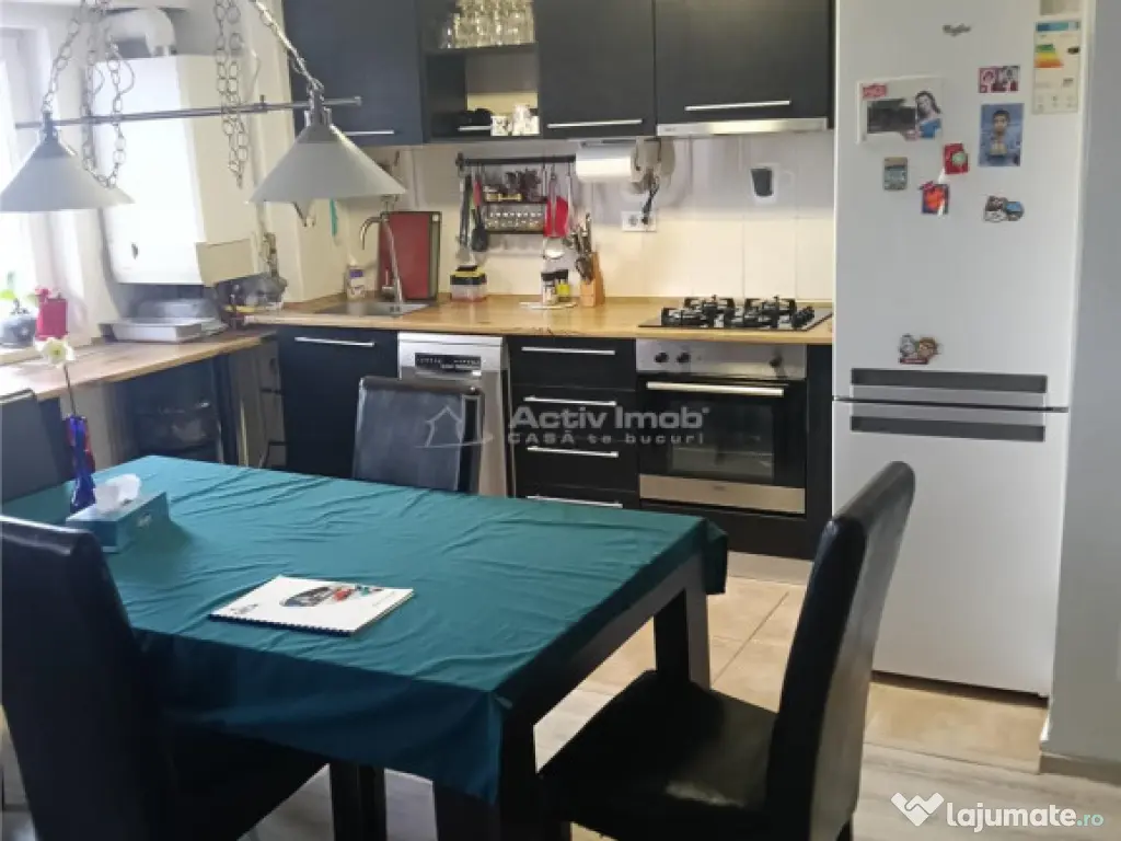 Apartament 3 camere-Mobilat si utilat-Mutare imediata-Poziti 