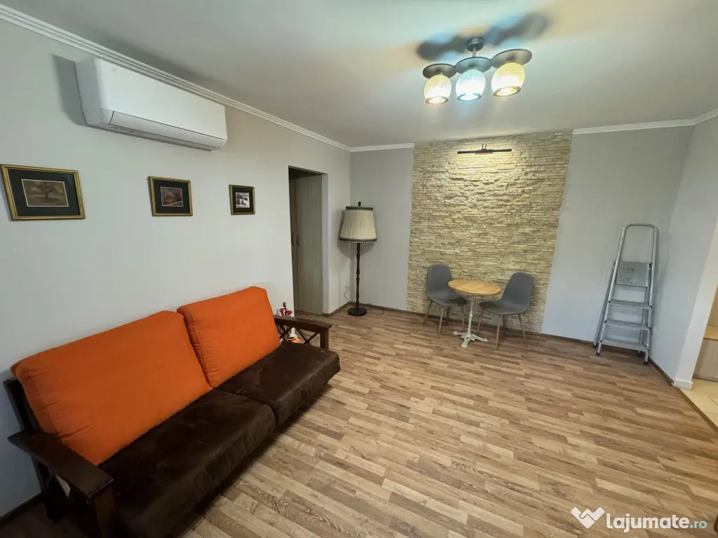 Apartament 2 camere de închiriat, central, complet reamenajat 2024 
