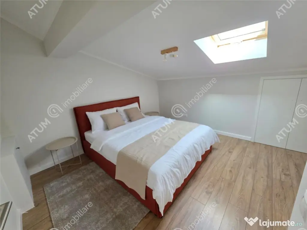 Penthouse cu 4 camere complet mobilat si utilat Turnisor Sib 