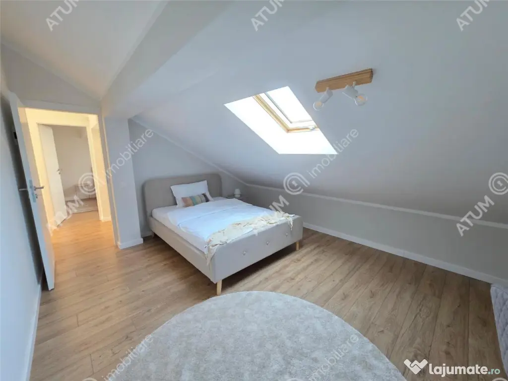 Penthouse cu 4 camere complet mobilat si utilat Turnisor Sib 