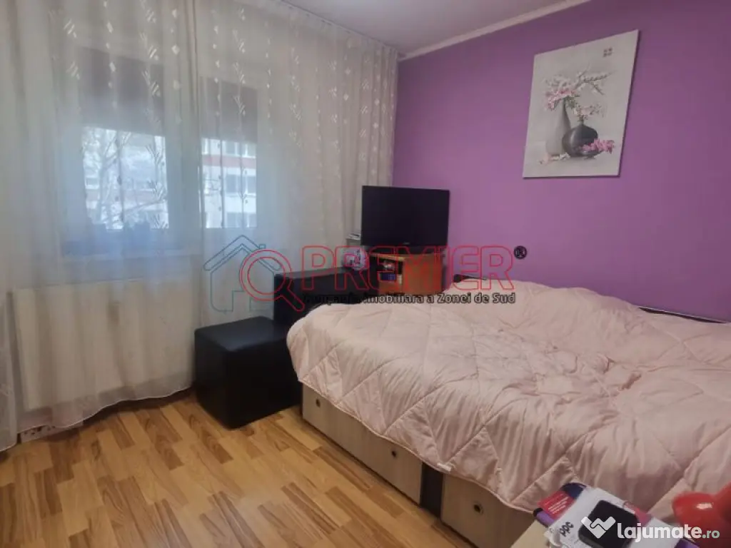 Str. Argeșelu – Apartament 2 camere - etaj 1, mobilat, 