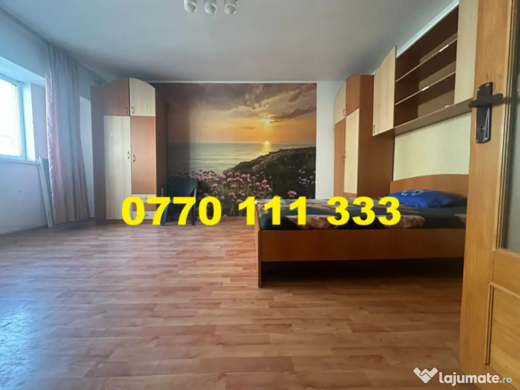 Apartament 1 camere decomandat, zona Buzaului, etaj 3. 
