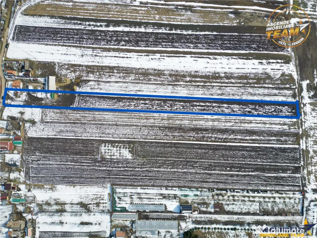 Suprafata intravilana pe 6.425 mp, oportunitate platforme re 