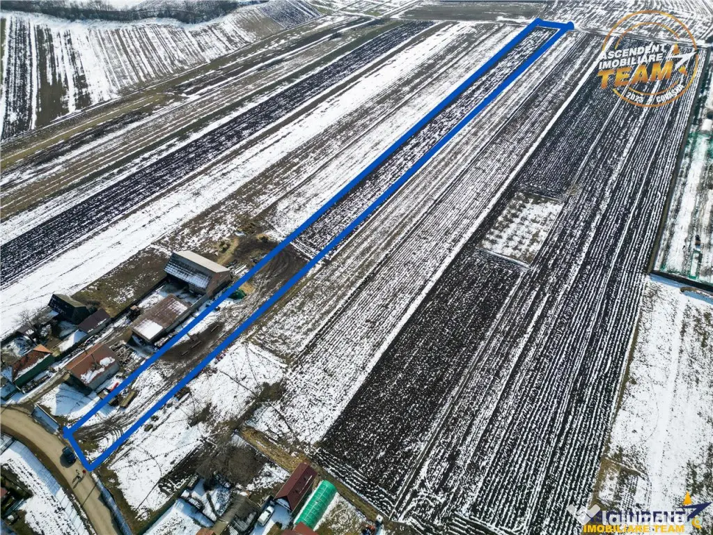 Suprafata intravilana pe 6.425 mp, oportunitate platforme re 