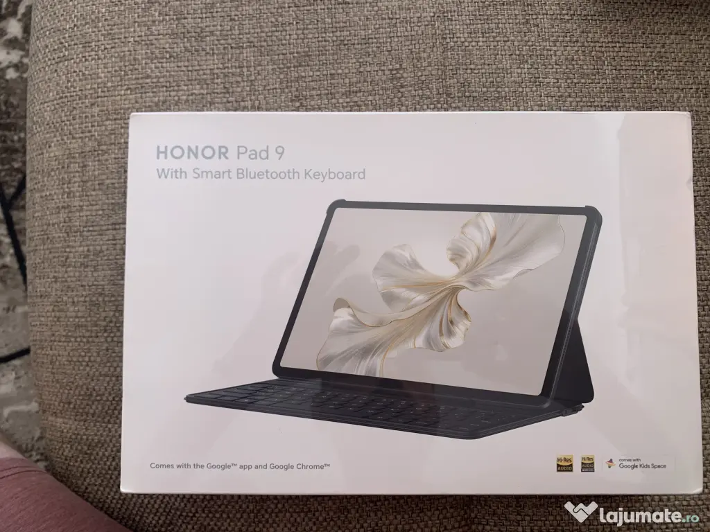 Tabletă Honor Pad 9 de 12,1 inci cu tastatură Inbox - Gri spațial 