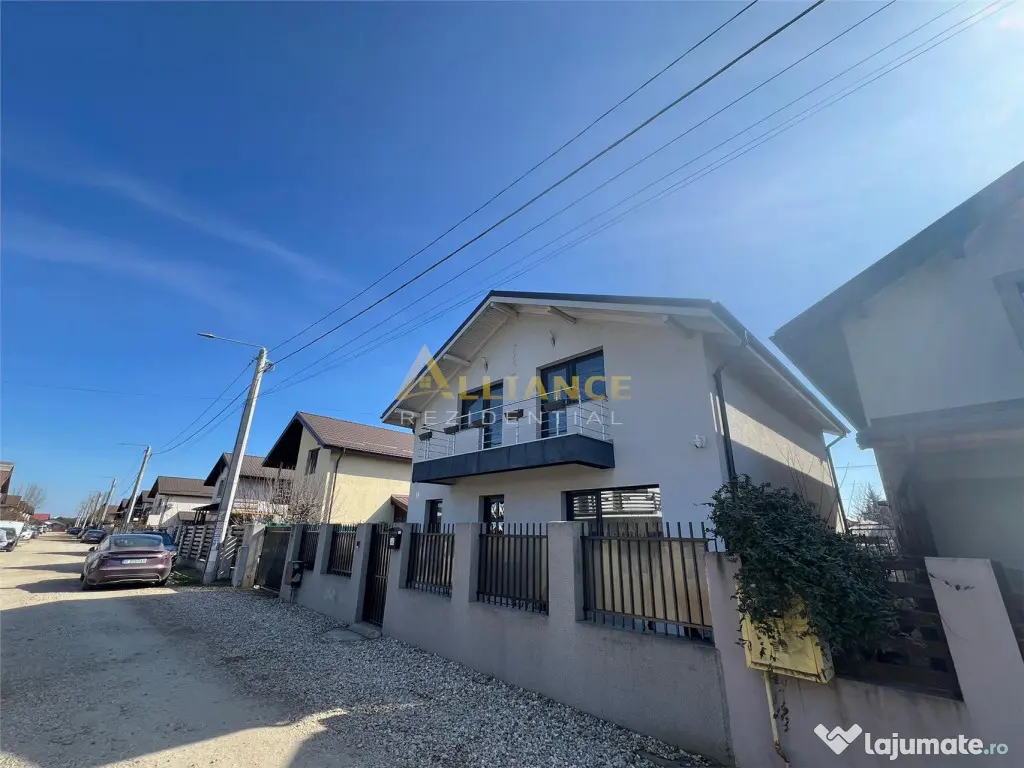 Casa mobilata si utilata- 4 camere - 2 bai - cartierul nou 