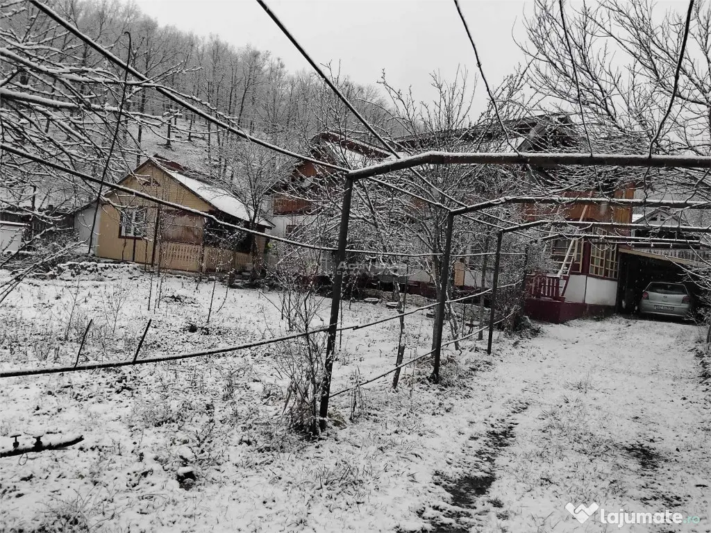 Casa P 1, 5 camere, teren 1200 mp, sat Barbuncesti, Grajdana 