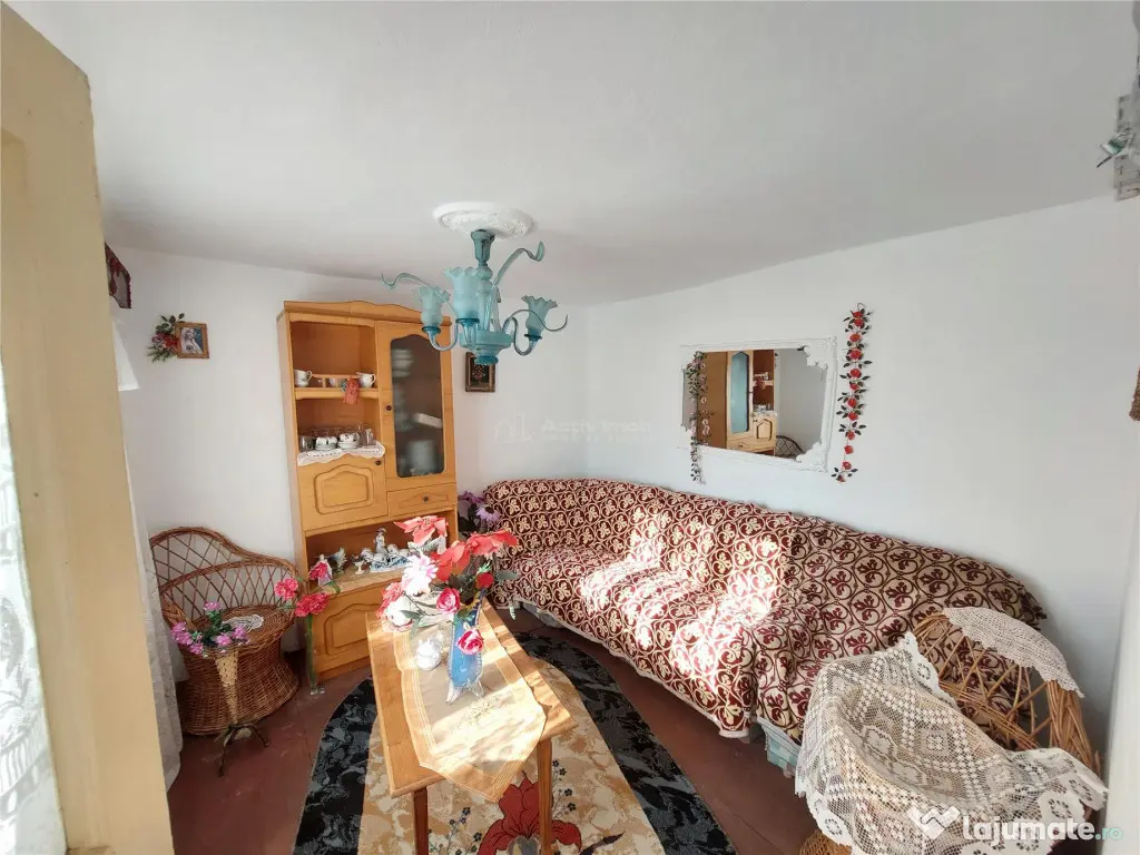 Casa P 1, 5 camere, teren 1200 mp, sat Barbuncesti, Grajdana 