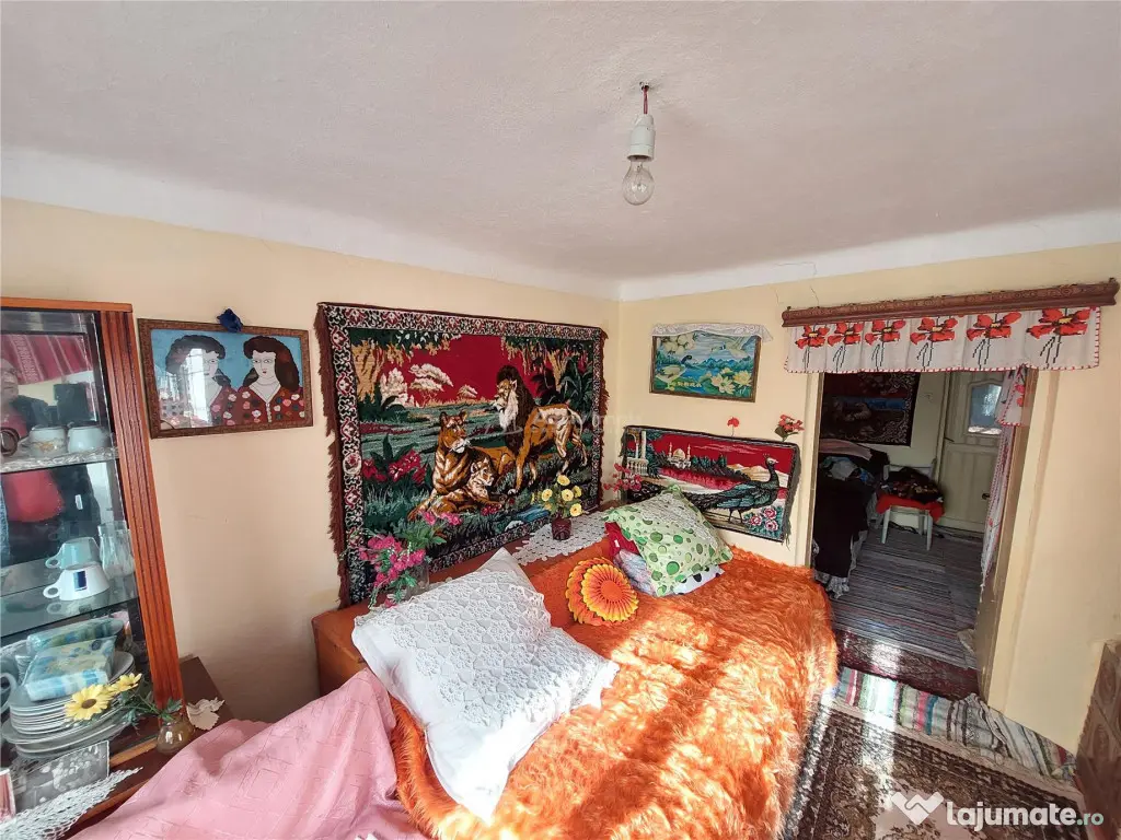 Casa P 1, 5 camere, teren 1200 mp, sat Barbuncesti, Grajdana 