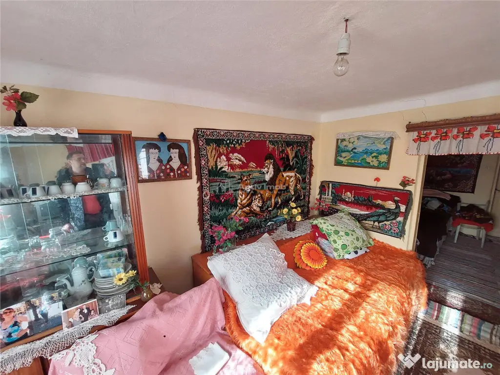 Casa P 1, 5 camere, teren 1200 mp, sat Barbuncesti, Grajdana 