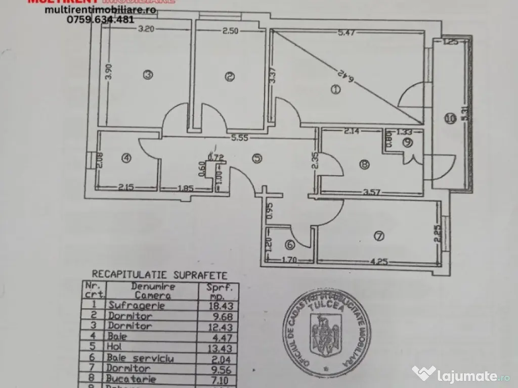 Oferta noua! Apartament 4 camere Ultracentral ! 