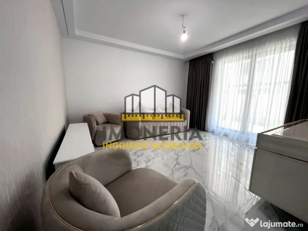 2 camere -0% comision -curte 49 mp -metrou 1 Dec -decomandat