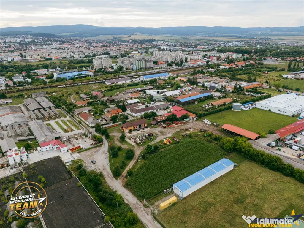 FILM! 4.600mp,aria industriala,utilitati aproape:hala,depozi 