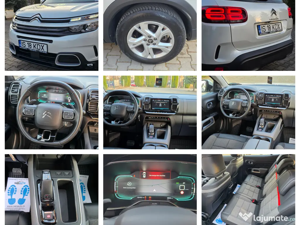 Citroen C5 Aircross 2020 1.2 131 CP euro 6 automata / RATE / LIVRARE 