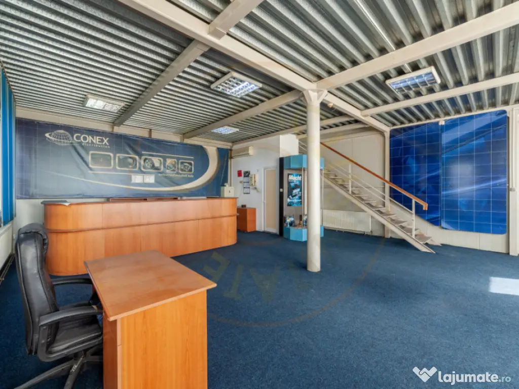 Hale & Birouri Mărăcineni - 1.294 mp - Deschidere la DN 