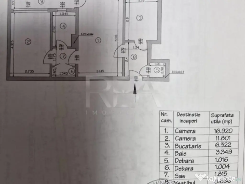 2 camere, 6/9, 50mp-Drumul Taberei-Romancierilor 