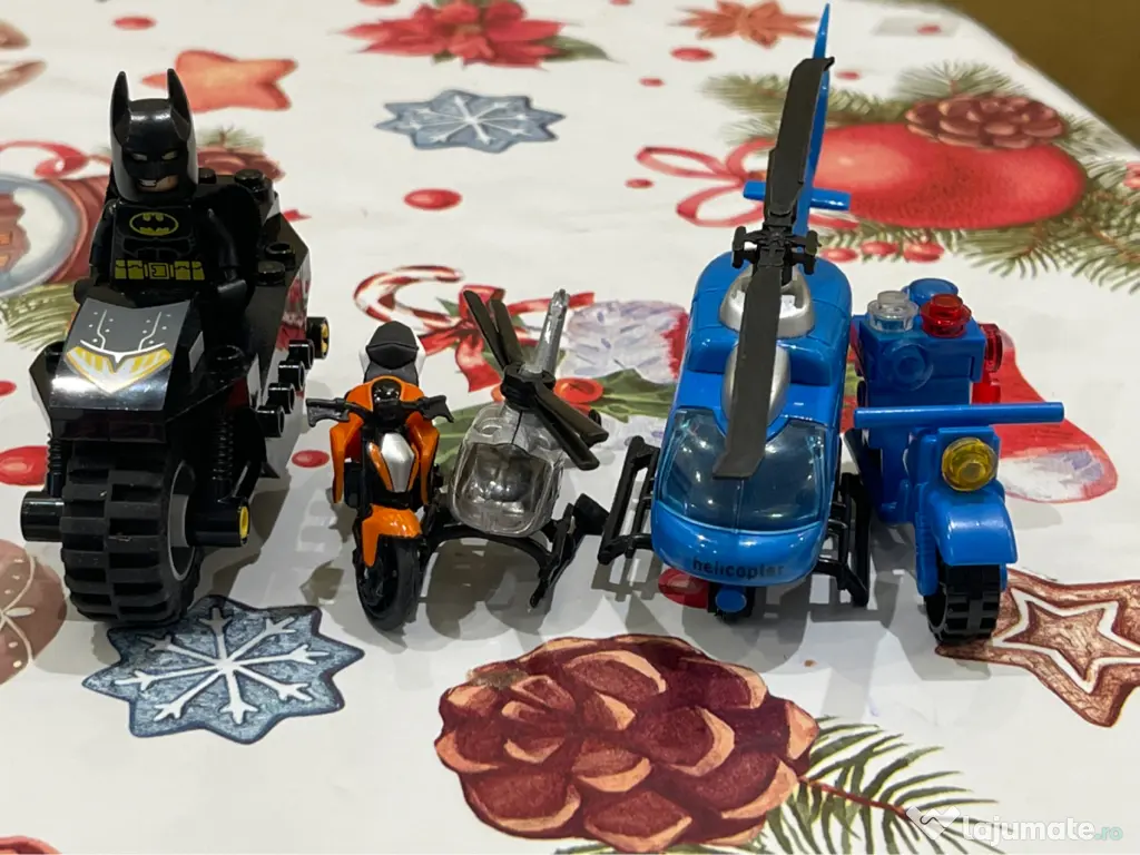 Mașină batman elicoptere și motociclete 