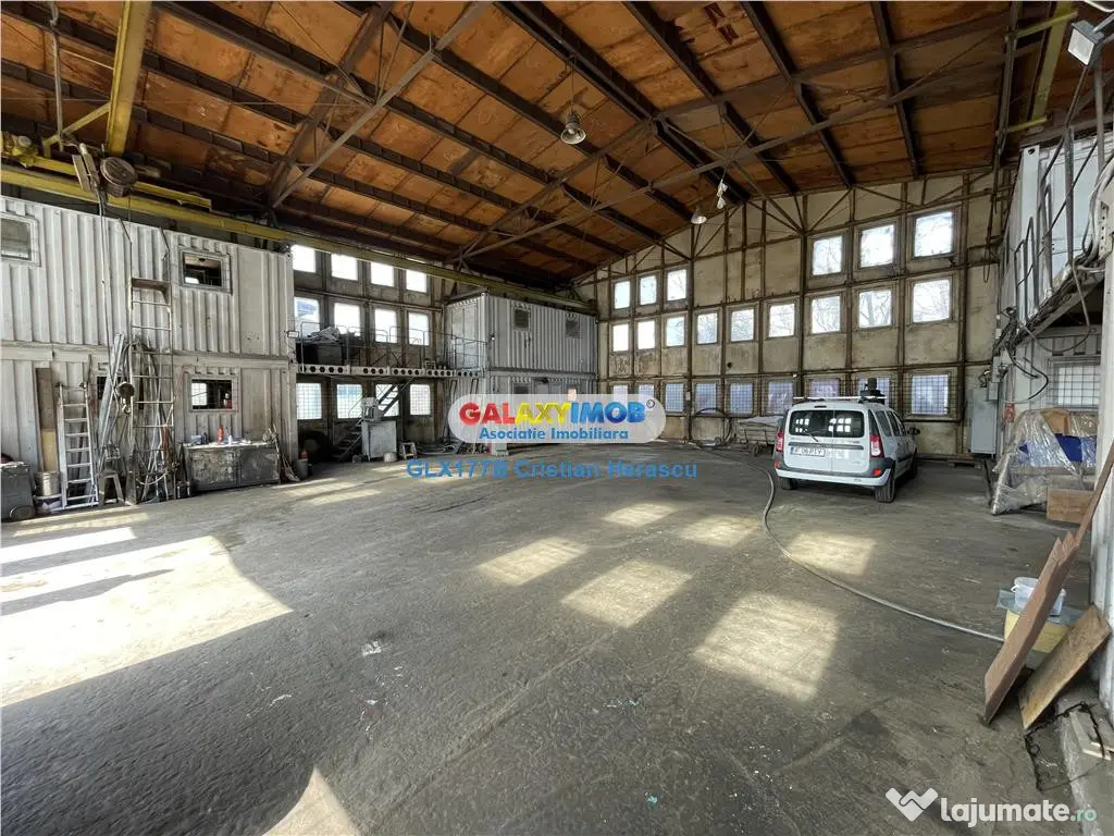 Hala 400 mp Birouri 100 mp Platforma Betonata 2500 mp 