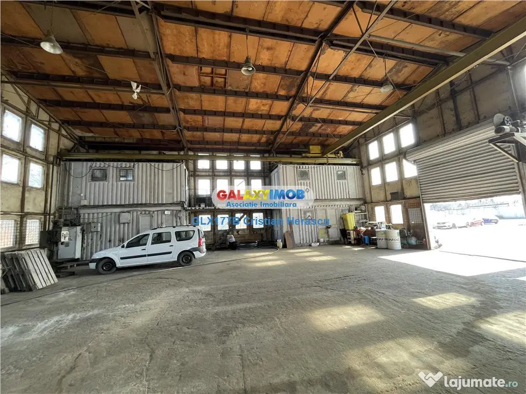 Hala 400 mp Birouri 100 mp Platforma Betonata 2500 mp 