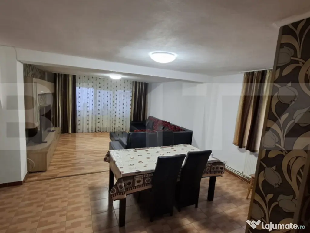Apartament 3 camere decomandat, complet mobilat și utilat,