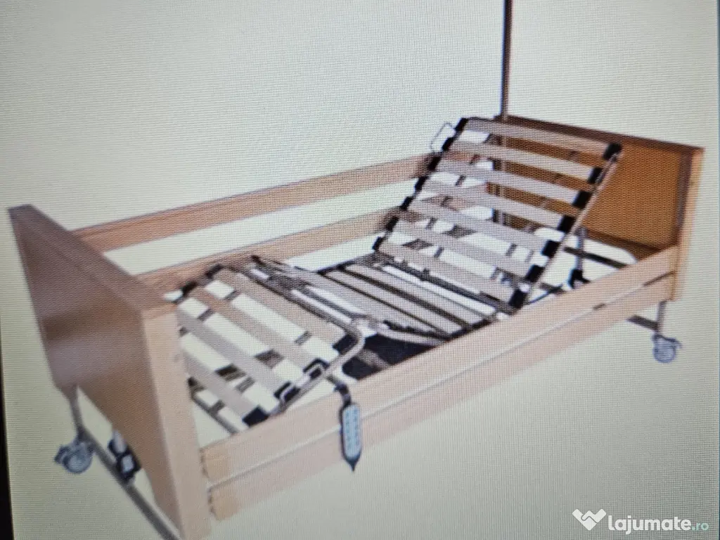 Vand pat electric medical premium Libra pentru bolnavi cu 5 functii cu saltea