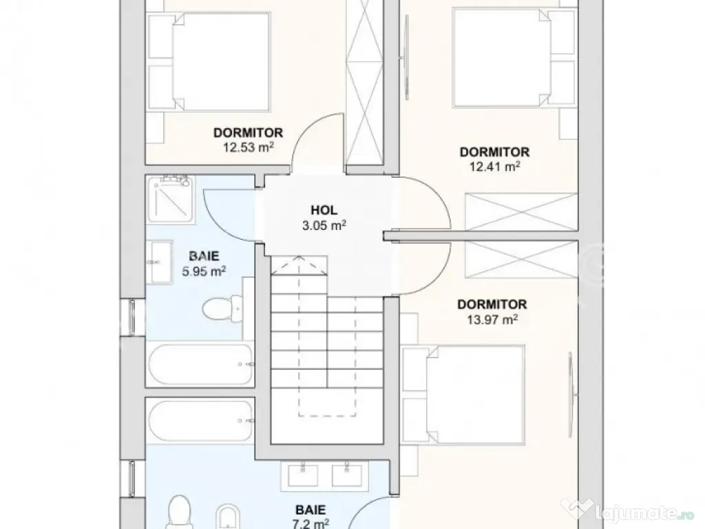 Casa individuala cu 4 camere si teren de 380 mp in Sura Mica 