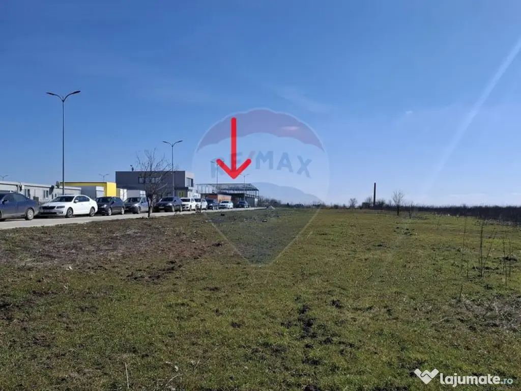 Teren 15.107mp, POT60%+hală industrială | Glina | acces...