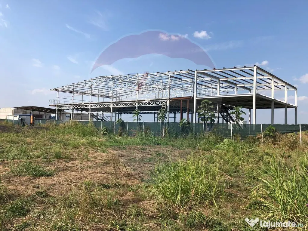 Teren 15.107mp, POT60%+hală industrială | Glina | acces... 