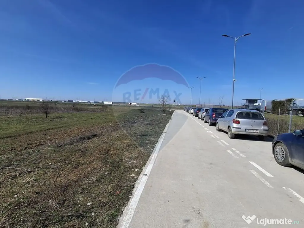 Teren 15.107mp, POT60%+hală industrială | Glina | acces... 