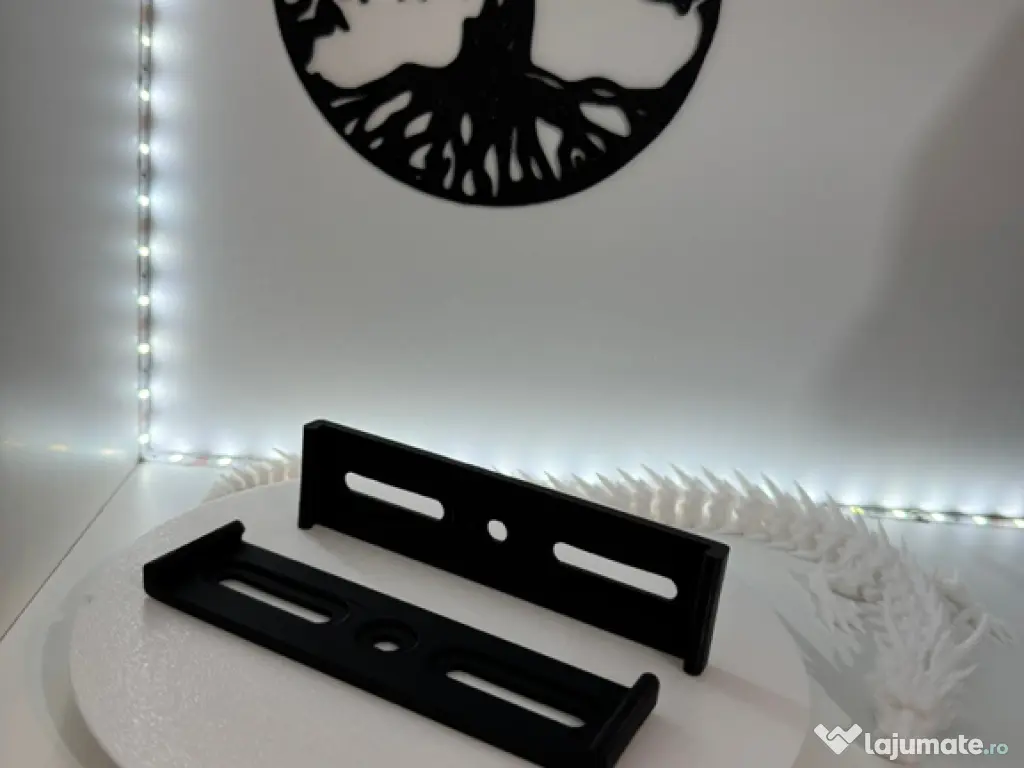 Suporti numar de inmatriculare magnetici sau cu surub 