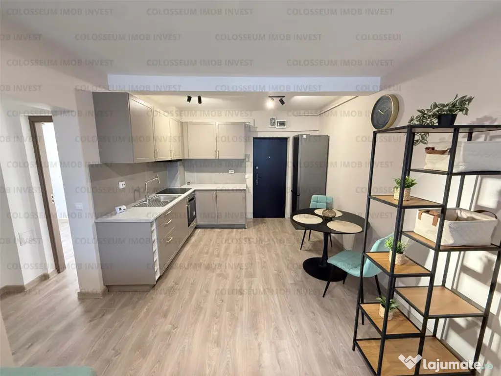 0 % Comision Cumparator! Vhauta -ITC -2 camere + birou, mobilat