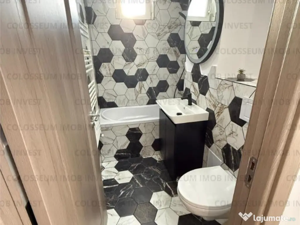 0 % Comision Cumparator! Vhauta -ITC -2 camere + birou, mobilat