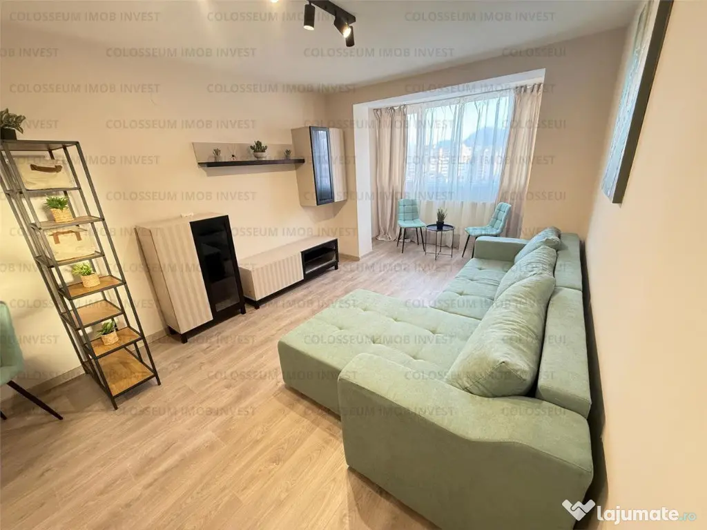 0 % Comision Cumparator! Vhauta -ITC -2 camere + birou, mobilat